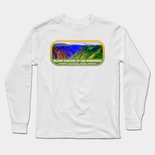 Black Canyon of the Gunnison National Park, America Long Sleeve T-Shirt